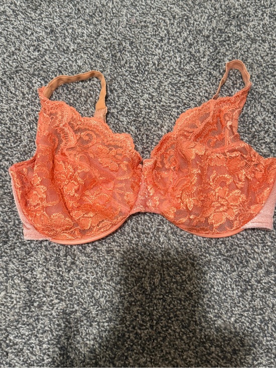 Victoria's Secret Other - Lace Underwire Bra in Coral Orange - Victoria’s Secret